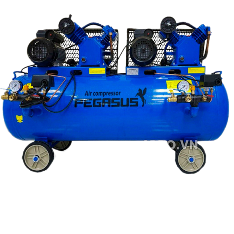 Máy Nén Khí Dây Đai Pegasus 3HP TM-V-0.25/12.5×2-230L