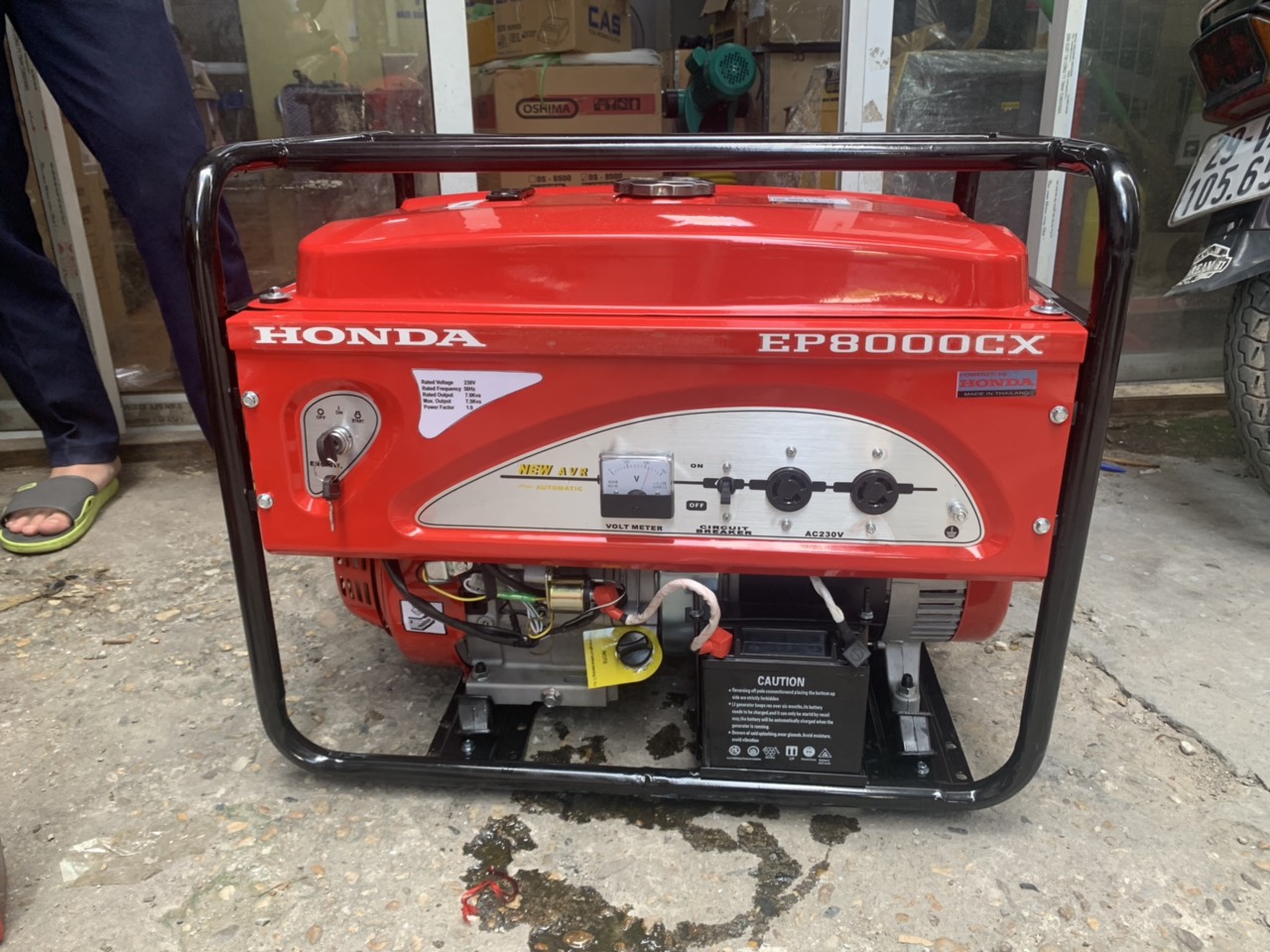 Máy Phát Điện HONDA EP8000CXS ( Đề Nổ-7.5kva)