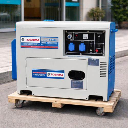 Máy phát điện chạy dầu 5Kw Toshima T68ES 
