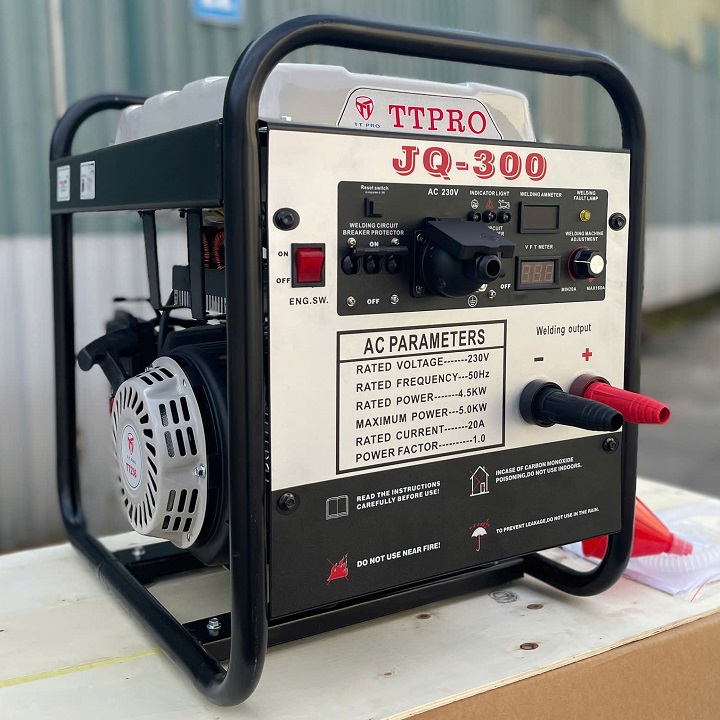 Máy Phát Hàn Chạy Xăng 5Kw TTPRO JQ-300