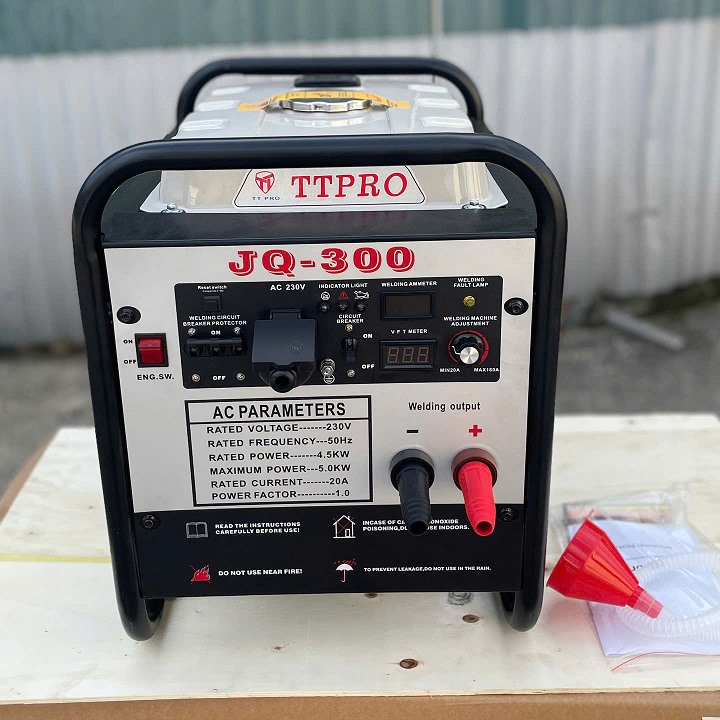 Máy Phát Hàn Chạy Xăng 5Kw TTPRO JQ-300