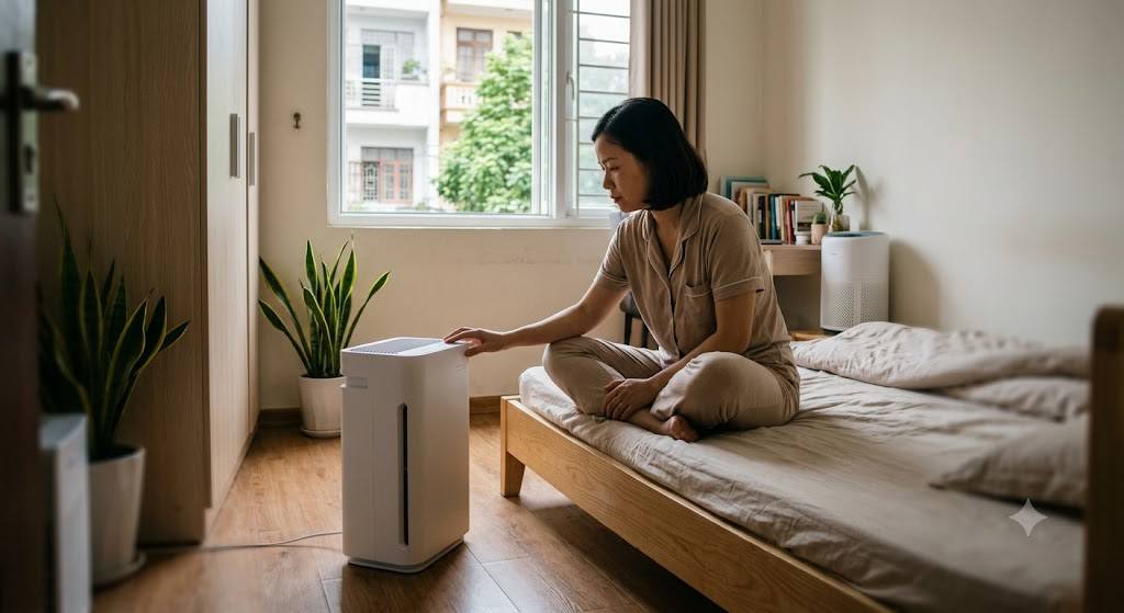Máy lọc không khí cho phòng 15m² nên chọn thế nào?