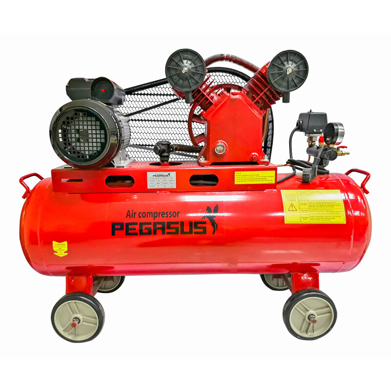 Máy Nén Khí Dây Đai Pegasus 2Hp 70L TM-V-0.17/8-70L