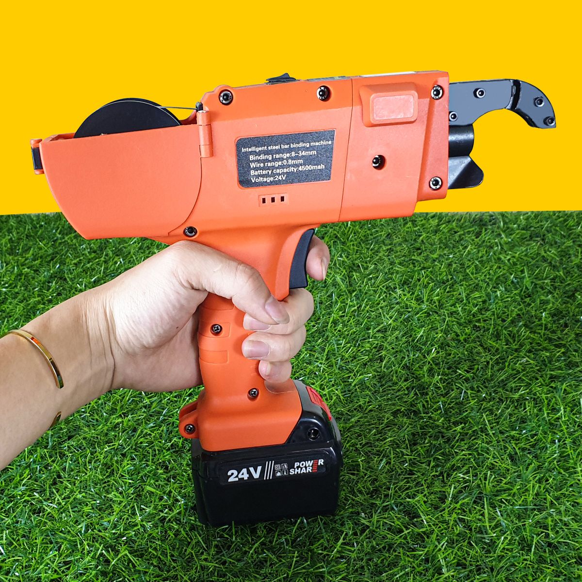 Nguyên lý hoạt động của máy buộc dây thép