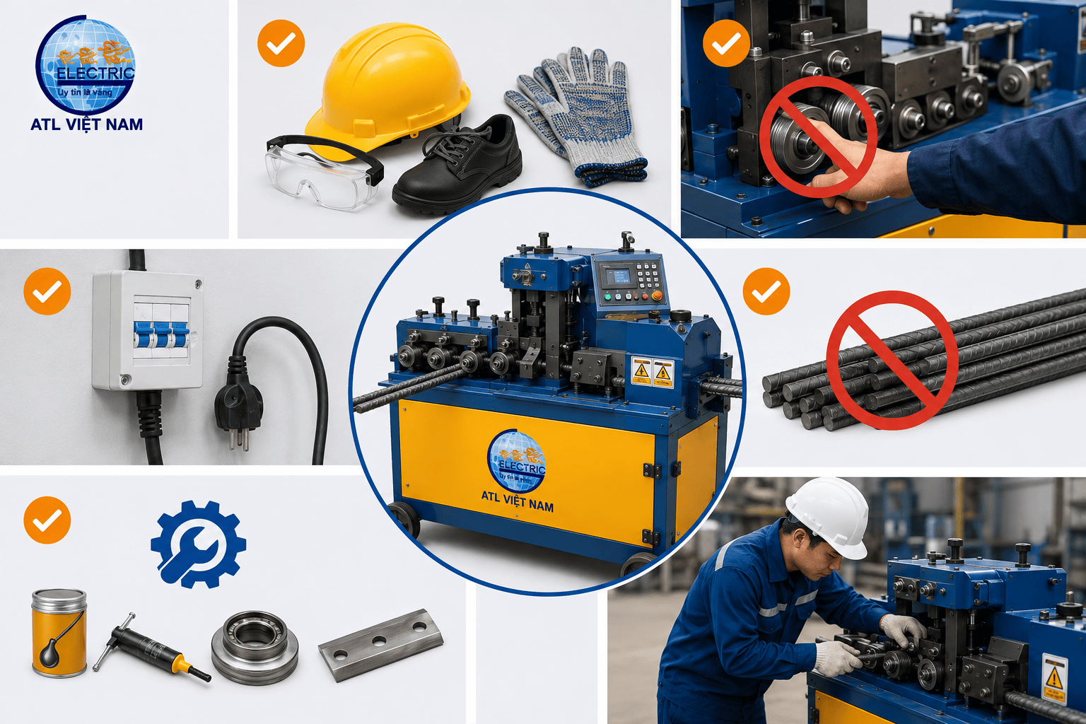 Những lưu ý đảm bảo an toàn khi sử dụng máy cắt duỗi sắt