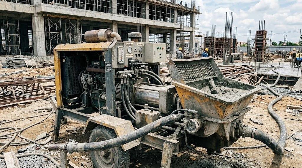Những sai lầm cần tránh khi mua máy bơm vữa công suất lớn