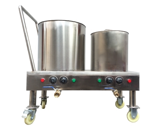 Nồi nấu phở công nghiệp đôi