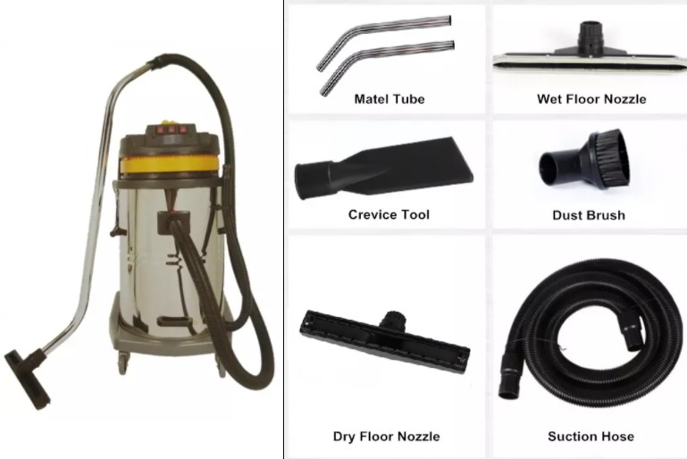Ống hút (Suction Hose), đầu hút máy hút bụi công nghiệp