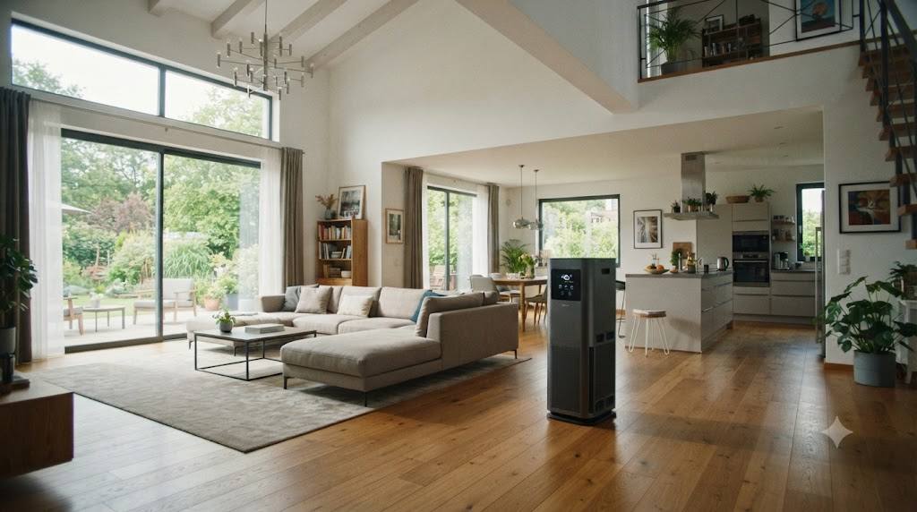 Phòng trên 40m² có cần máy lọc không khí công suất lớn không