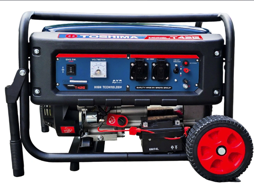Máy Phát Điện Chạy Xăng 3KW Toshima T42E ( có đề )