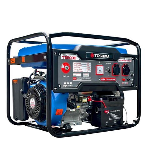 Máy Phát Điện Chạy Xăng 3KW Toshima T42E ( không đề )