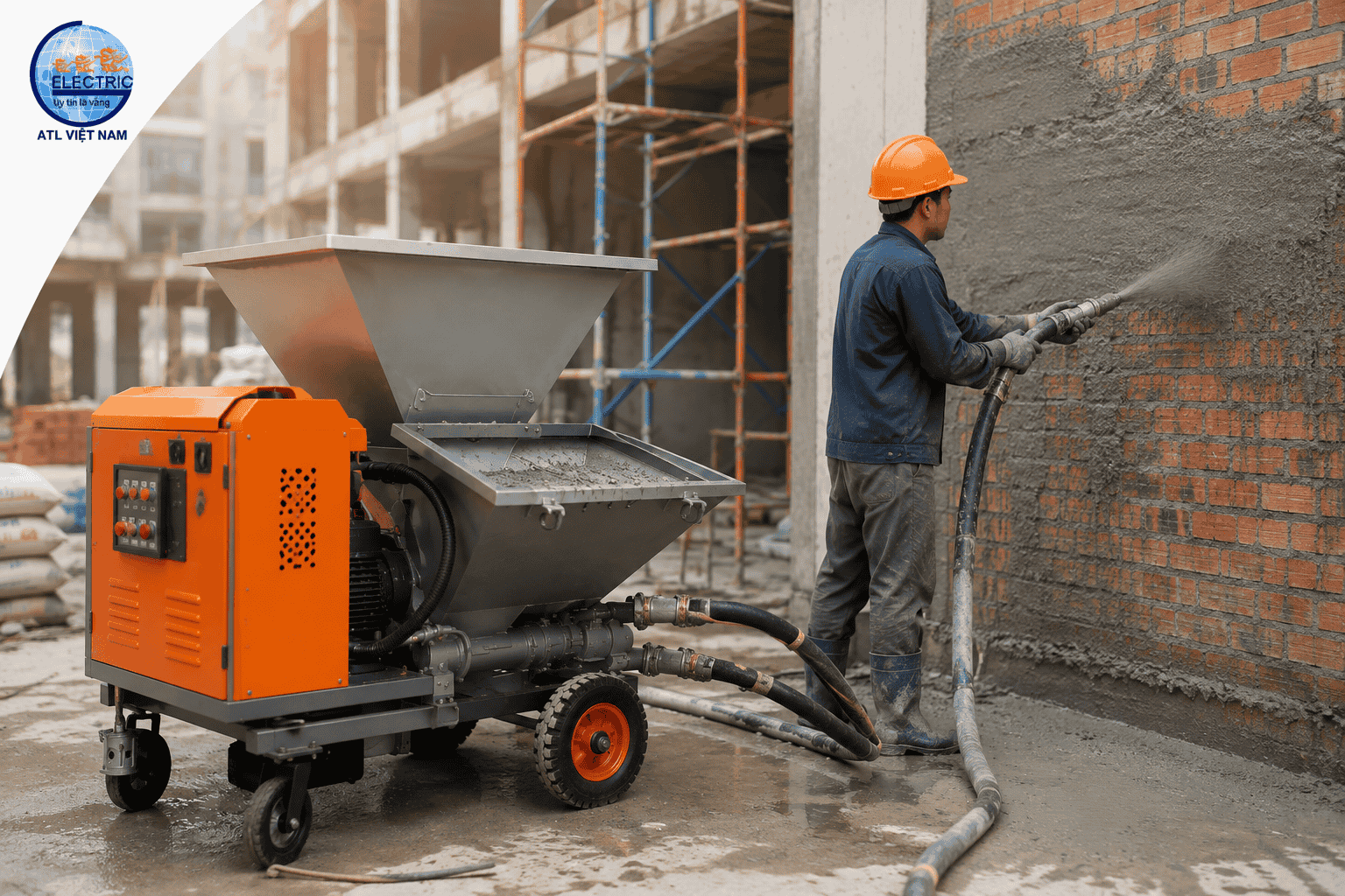 Tổng quan về máy bơm vữa