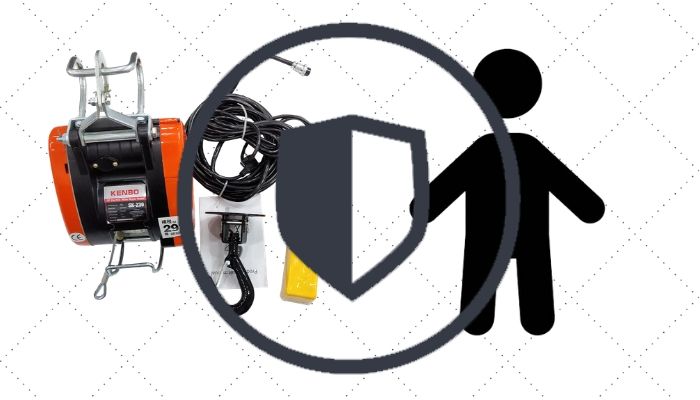 Lưu ý khi sử dụng tời điện