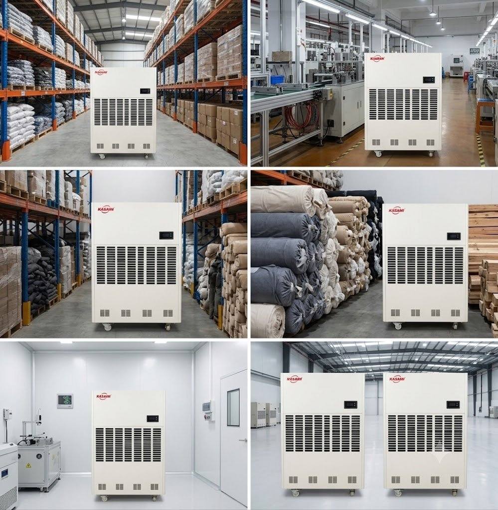 Ưu điểm của máy hút ẩm công nghiệp KASAMI KD-480