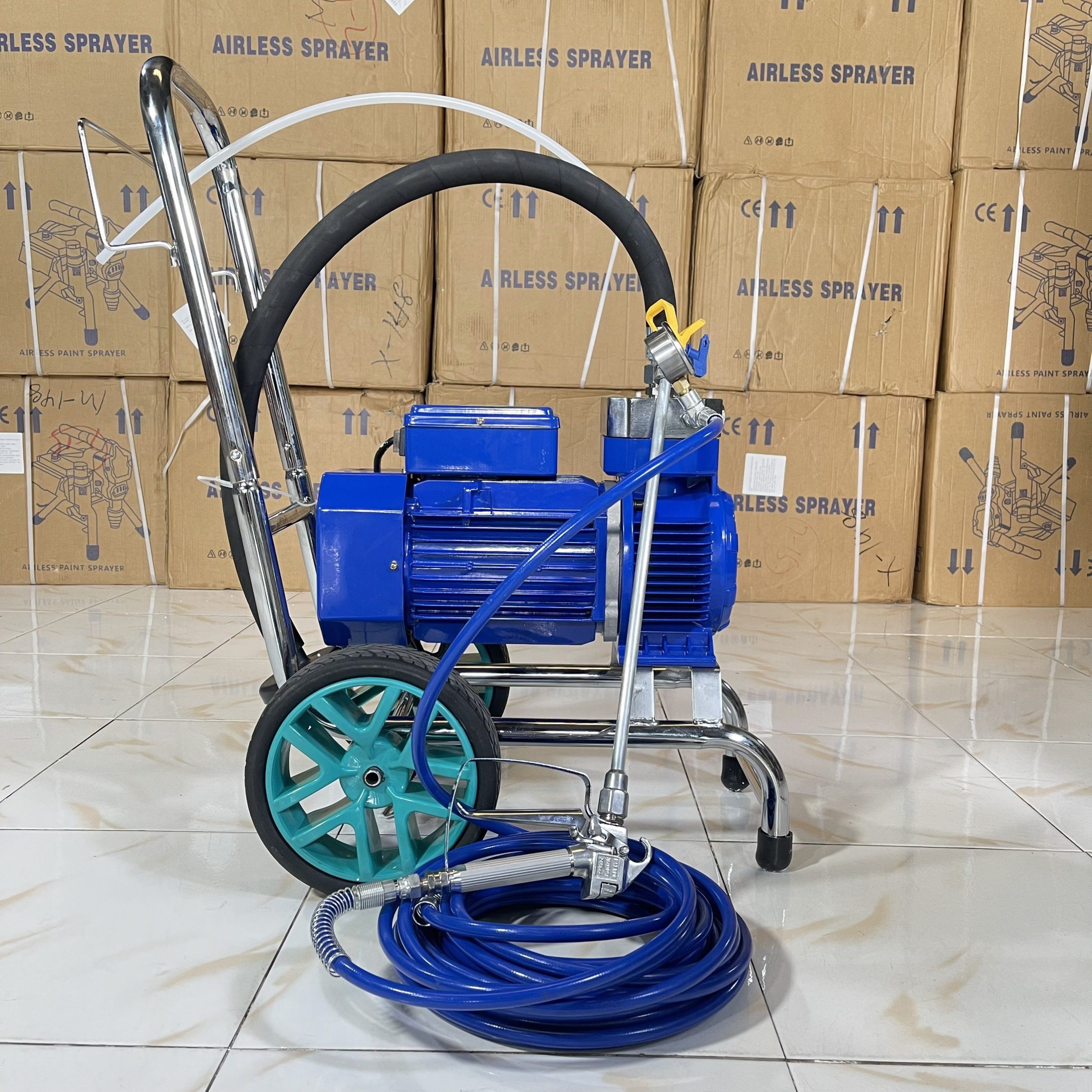 Ưu điểm nổi bật của máy phun sơn