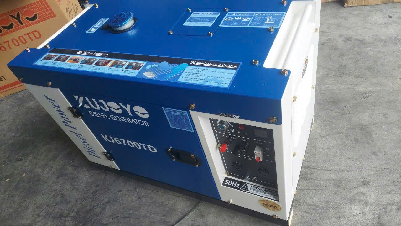  Máy Phát Điện Chạy Dầu 5Kw Kujoyo KJ6700TD
