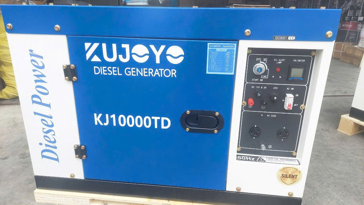 Máy Phát Điện Chạy Dầu 7Kw Kujoyo KJ10000TD