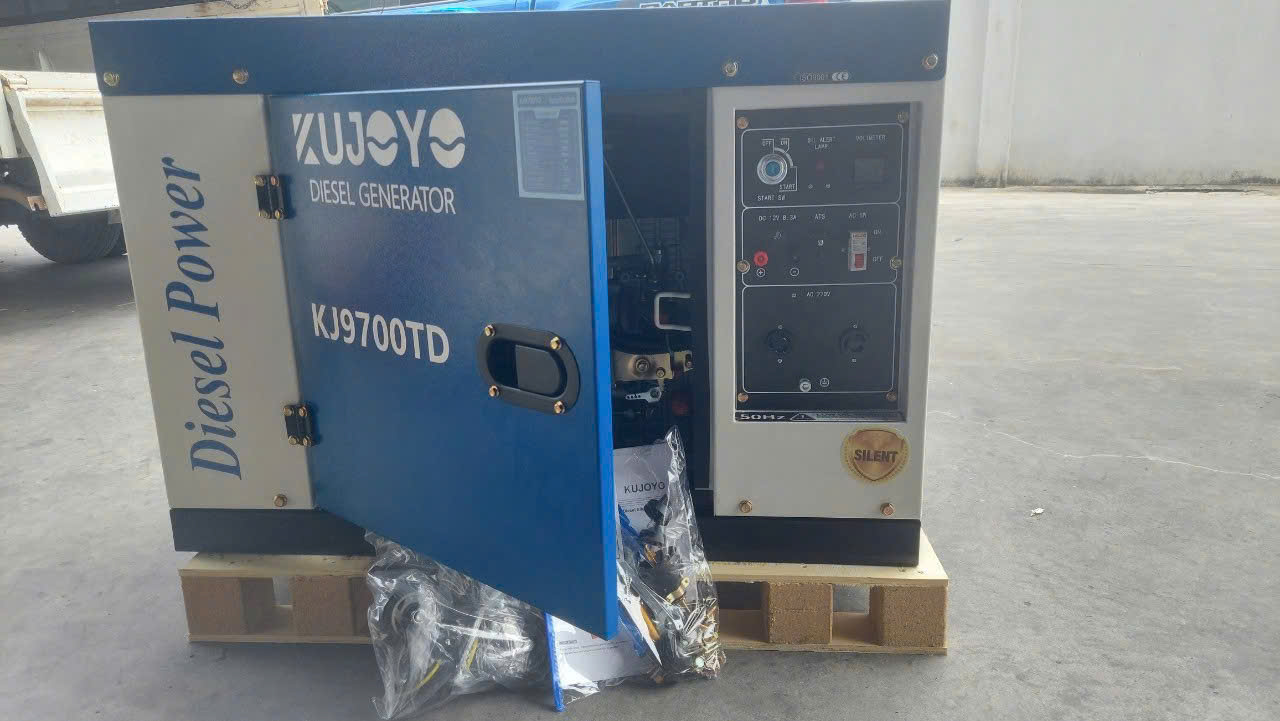 Máy Phát Điện Chạy Dầu 7Kw Kujoyo KJ 9700TD Đề