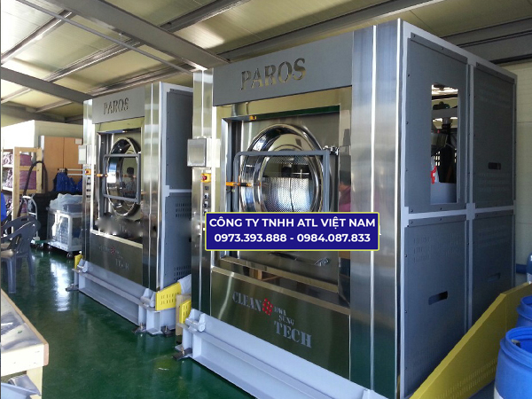 Máy giặt  PAROS HS CLEANTECH lồng treo công suất 100kg/mẻ