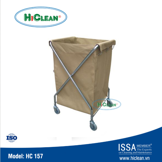 Xe đẩy đồ dơ HiClean HC 157