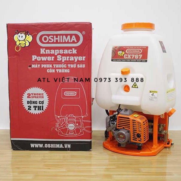 Máy phun thuốc 2 thì OSHIMA 767 CX