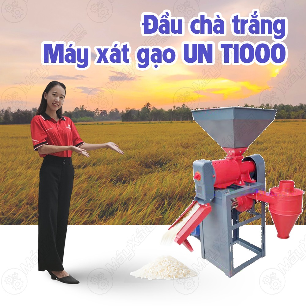 Máy bóc vỏ trấu – Máy xát gạo lứt – Gạo nấu rượu CL400