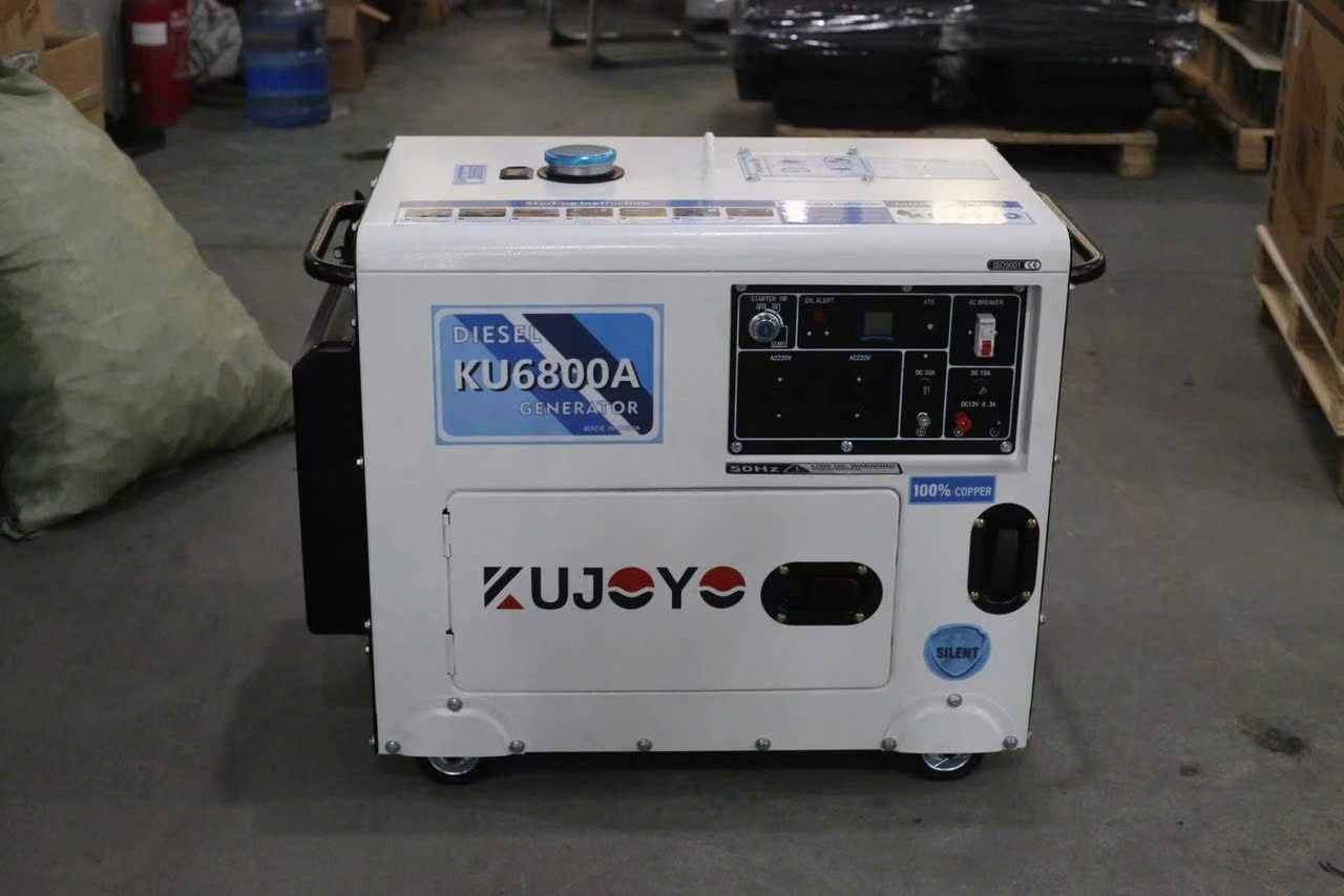 Máy phát điện chạy dầu diesel Kujoyo KU6800A