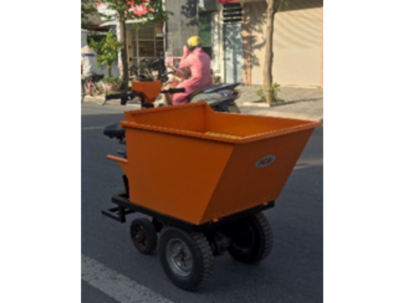 Xe điện chở vật liệu xây dựng, xe rùa điện