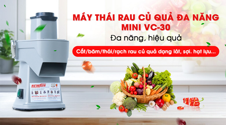 Máy cắt rau củ quả đa năng để bàn VC-30