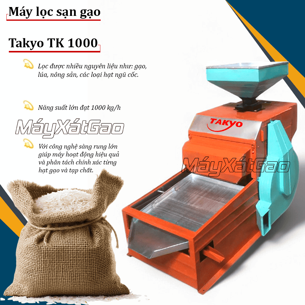 Máy lọc sạn Takyo TK 1000