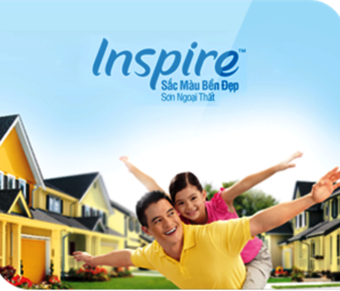 Bảng màu sơn Dulux Inspire ngoại thất