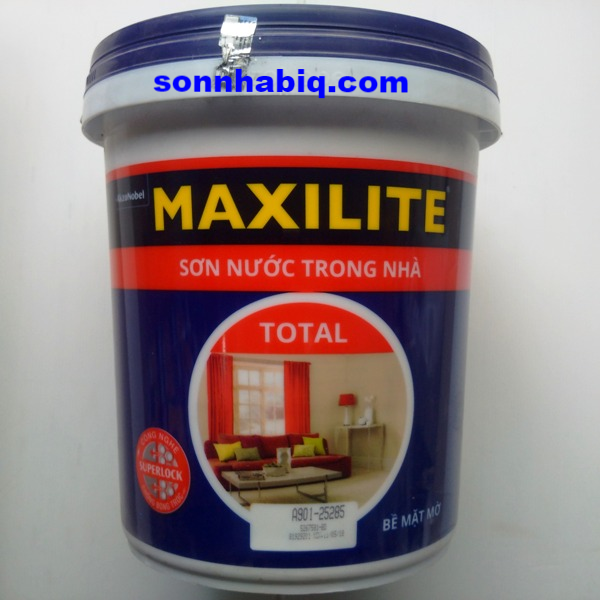 Sơn nội thất Maxilite Total 30C 18L Công ty TNHH Đầu tư và Thương ...