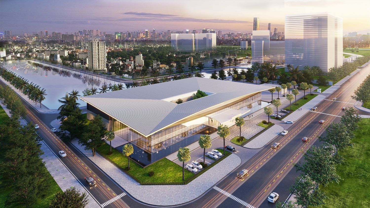 VinHomes Ocean Pack - Nhà trưng bày căn hộ mẫu và bán hàng