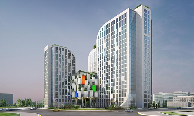 TRUNG TÂM THƯƠNG MẠI DỊCH VỤ VÀ VĂN PHÒNG (FPT TOWER)