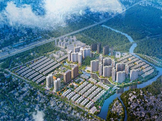 Nhà mẫu Khu đô thị Sài Gòn Bình An