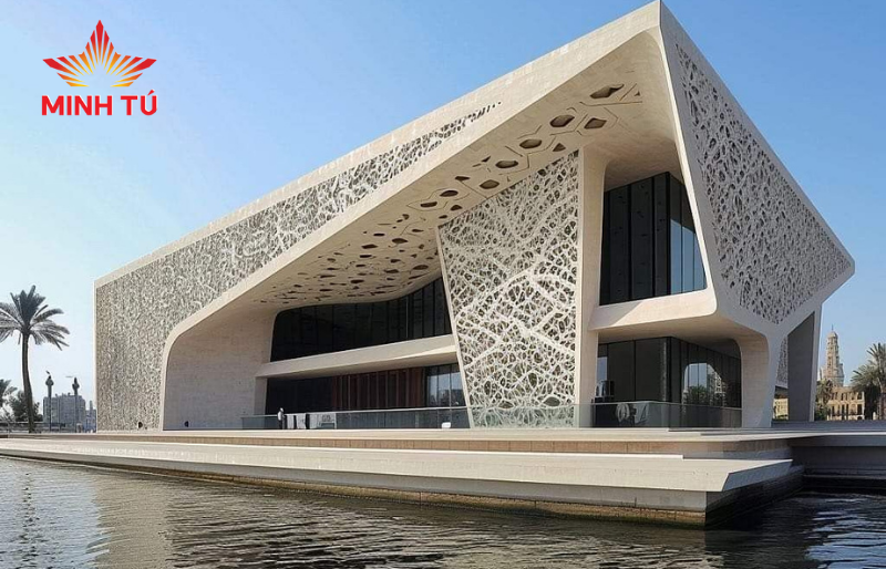Thi công mặt dựng facade