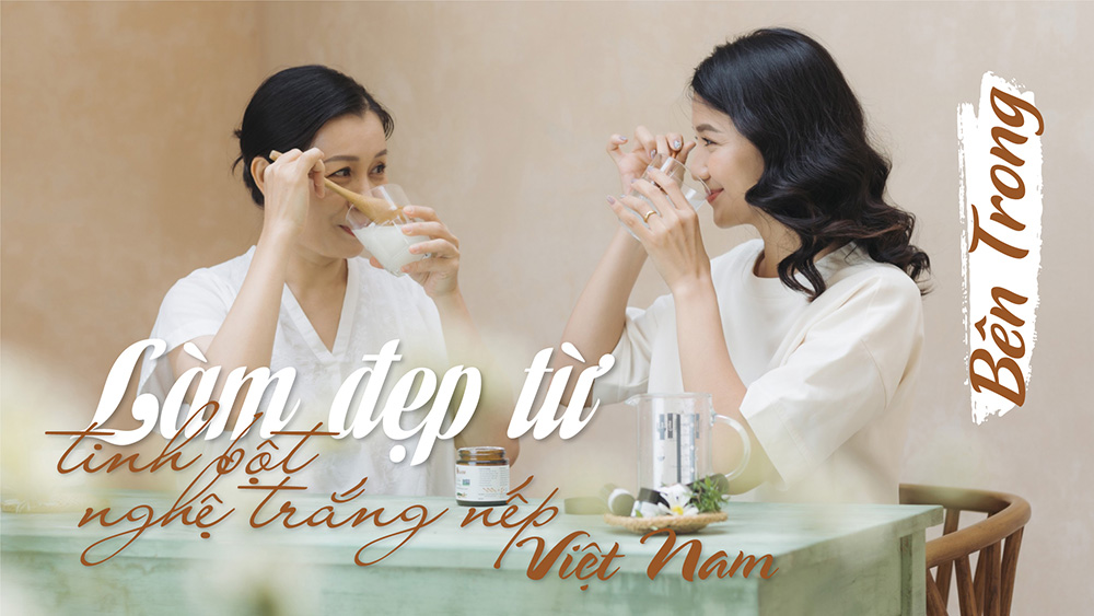 Uống tinh bột nghệ trắng giúp giảm nám, tàn nhang