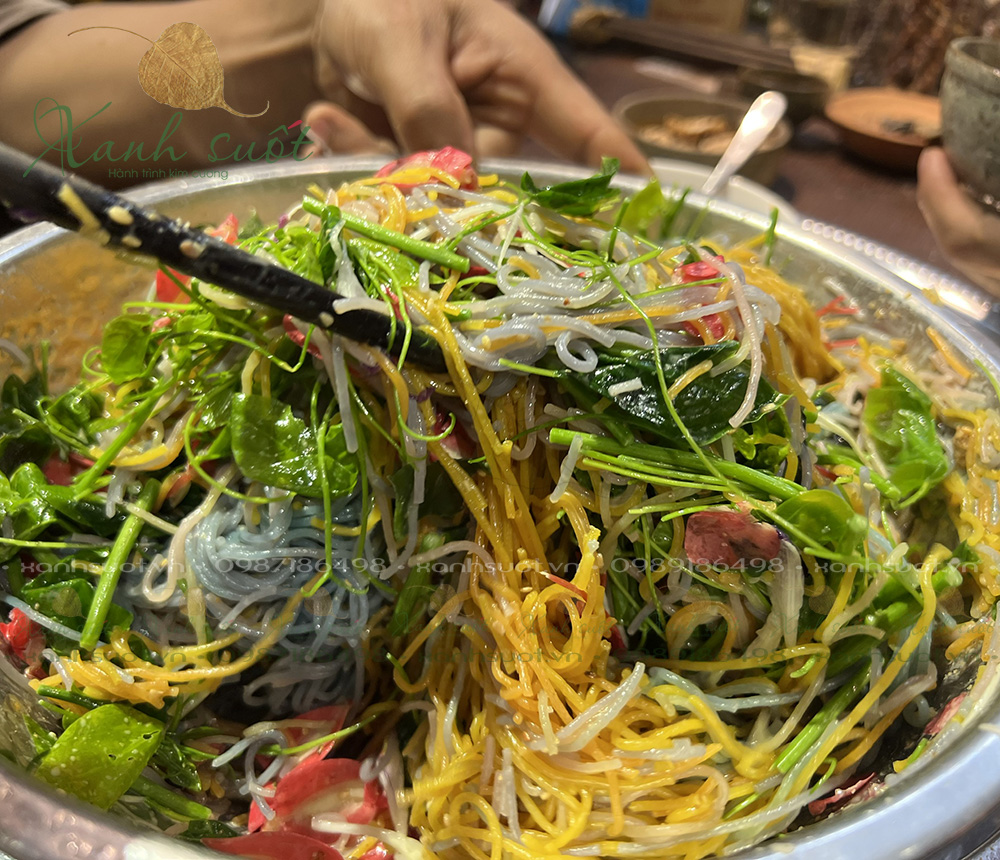 Cách làm bún trộn ngon