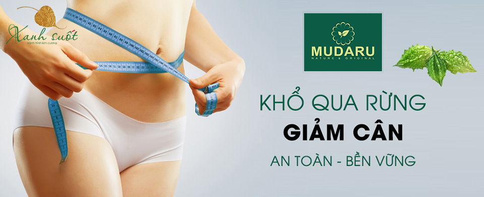 giảm cân bằng trà mướp đắng
