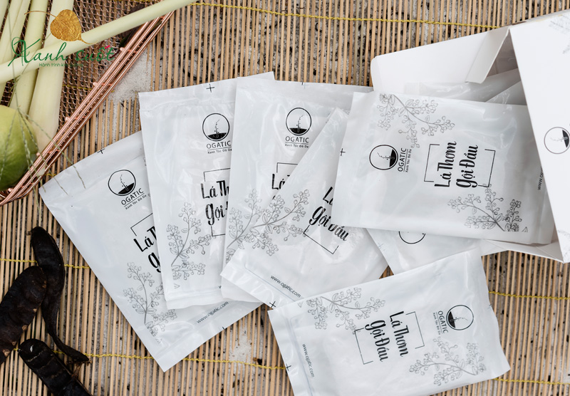 Lá thơm gội đầu từ bồ kết