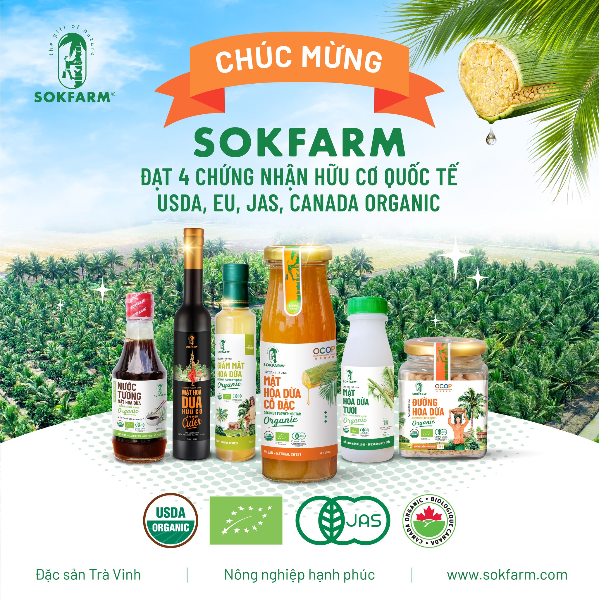 mua mật hoa dừa hữu cơ việt nam ở đâu