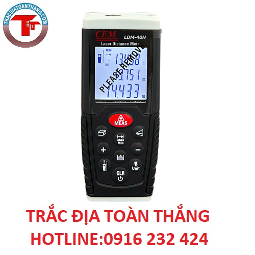 MÁY ĐO KHOẢNG CÁCH LASER CEM LDM-40H