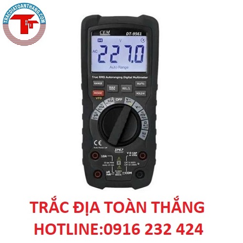 ĐỒNG HỒ VẠN NĂNG ĐIỆN TỬ CEM DT-9561