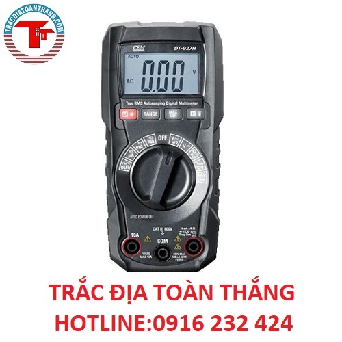 ĐỒNG HỒ VẠN NĂNG ĐIỆN TỬ CEM DT-927H