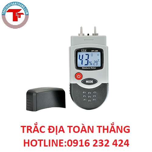 MÁY ĐO ĐỘ ẨM GỖ ,VẬT LIỆU XÂY DỰNG CEM DT-120
