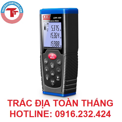 MÁY ĐO KHOẢNG CÁCH LASER CEM LDM-40H