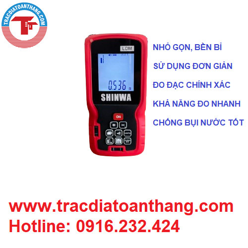 MÁY ĐO KHOẢNG CÁCH LASER SHINWA LDM60