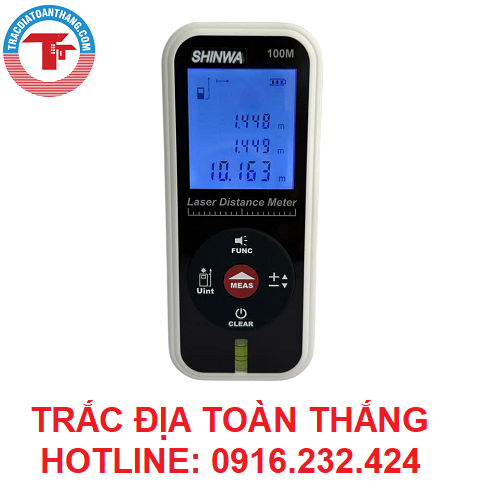 MÁY ĐO KHOẢNG CÁCH LASER TIA XANH SHINWA 100M
