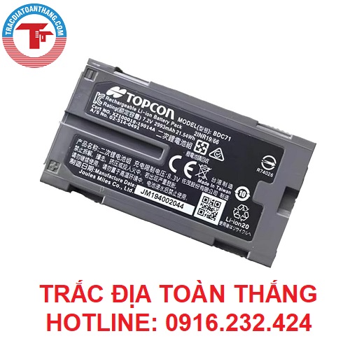 PIN TOÀN ĐẠC TOPCON SOKKIA BDC71