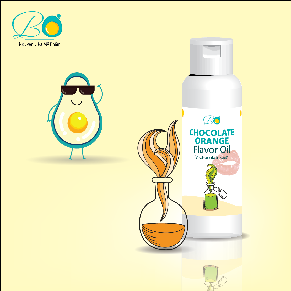 Vị Chocolate Cam ( Chocolate Orange Flavor Oil )